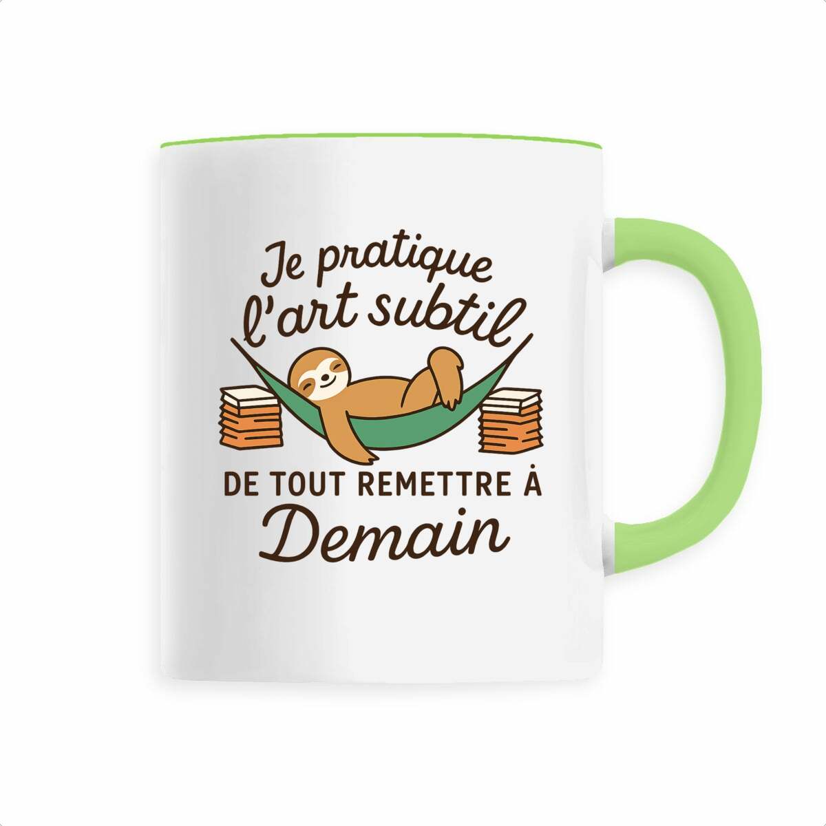 Mug céramique - Remettre à demain - face_0