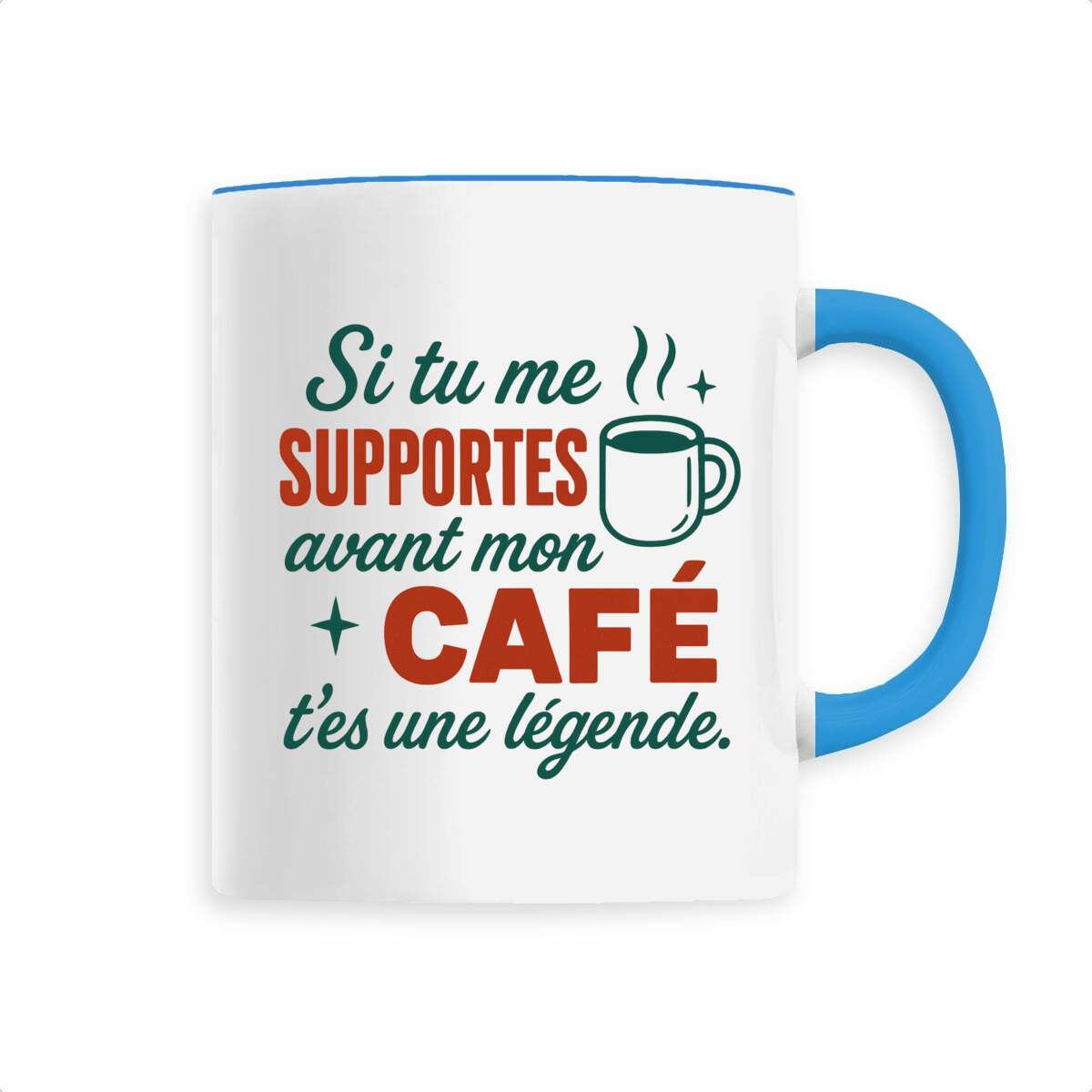 Mug céramique - Légende du café - face_1