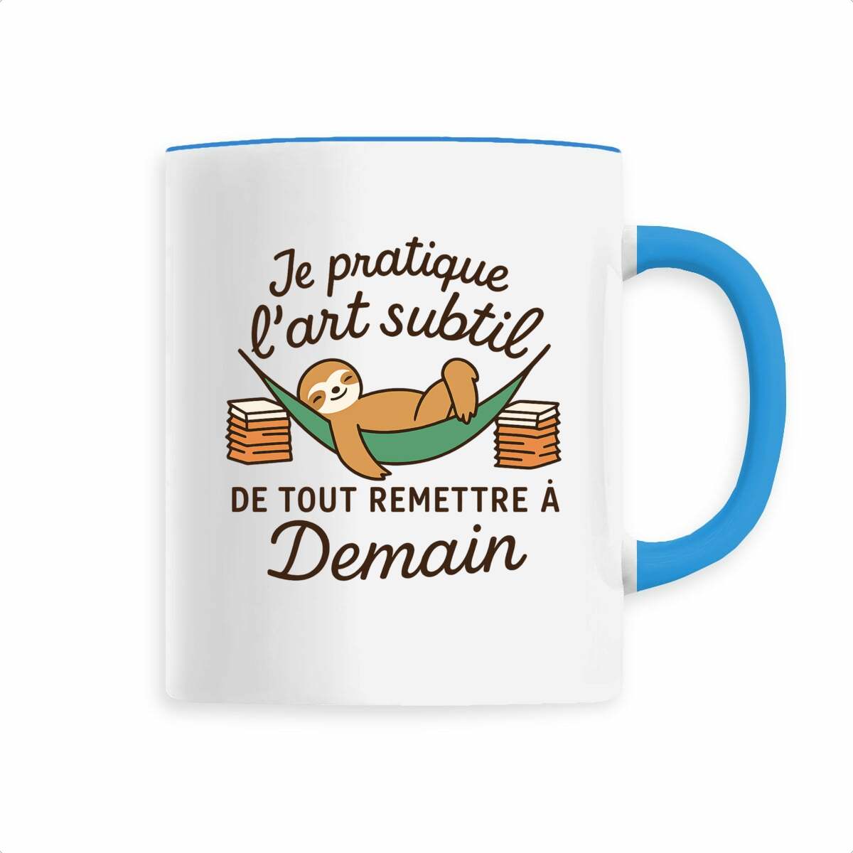 Mug céramique - Remettre à demain - face_1