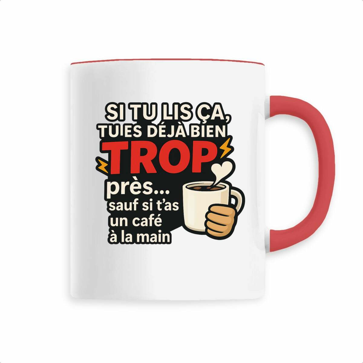 Mug Pas Trop près - face_2