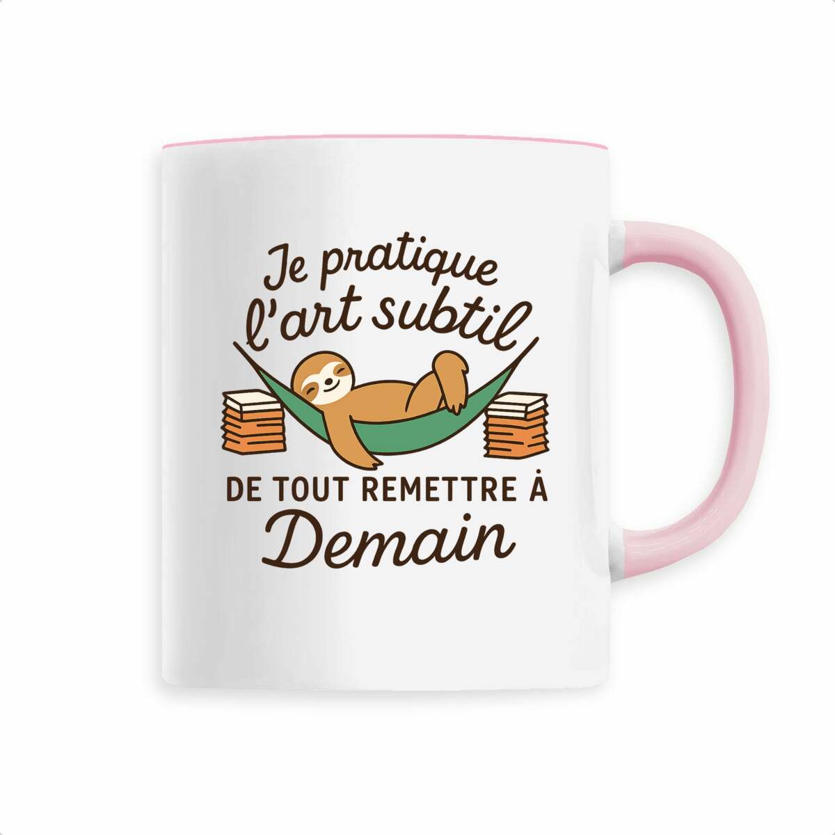 Mug céramique - Remettre à demain - face_3