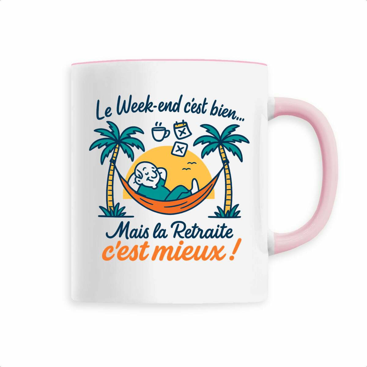 Mug céramique Retraite - face_3