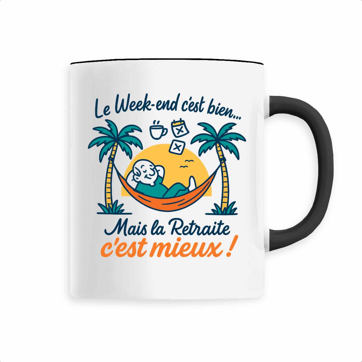 Mug céramique Retraite - face_4